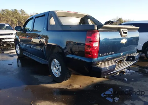 2007 Chevrolet Avalanche 1500 Lt from USA, damaged, VIN 3GNFK123X7G167688